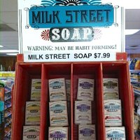 Smell-o-rama! Locally-made soaps are on display at the Variety Store